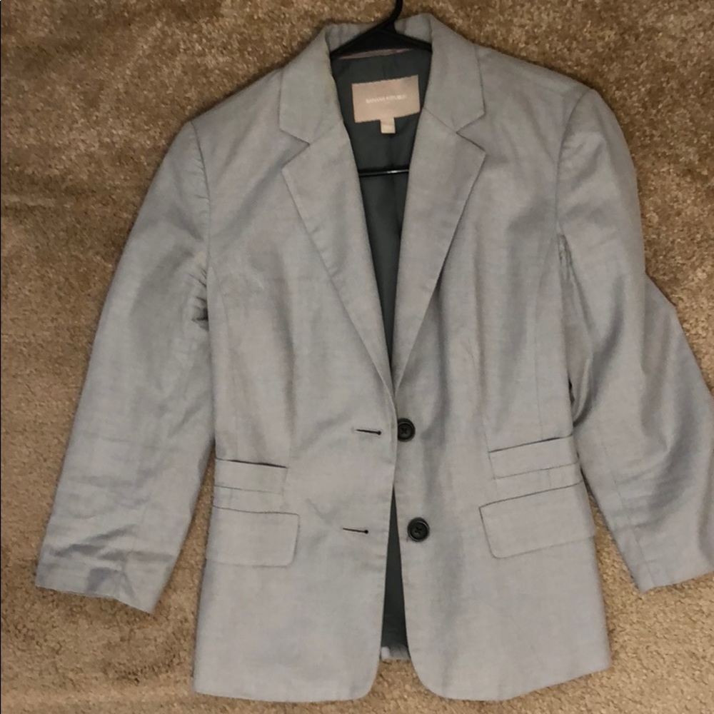 Banana Republic Grey blazer